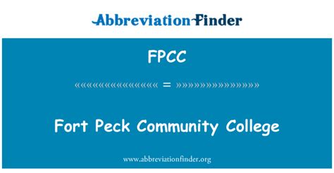 fpcc medical meaning